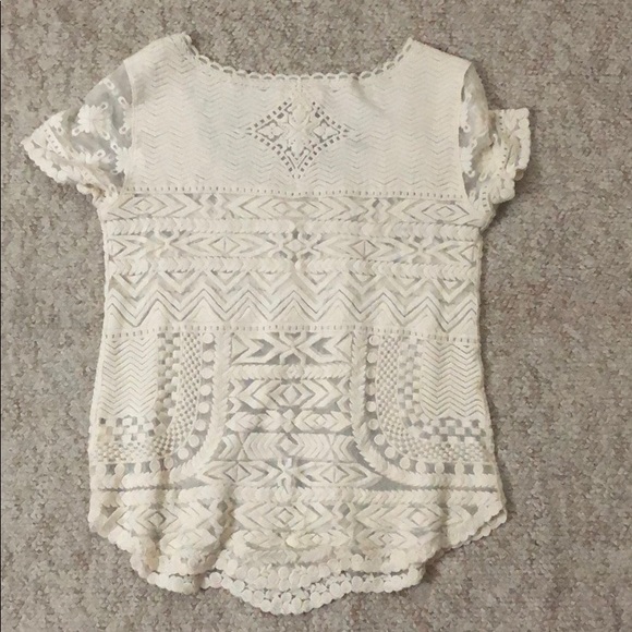 Extra small cream top - Picture 3 of 3